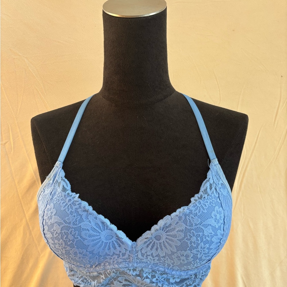 Blue Lace Women's Bralette